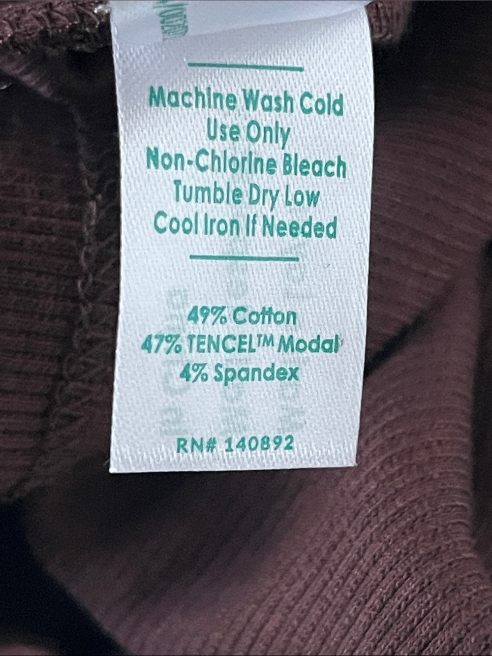 Marine Layer Lexi Mock Neck Short Sleeve Top - Picture 5 of 6